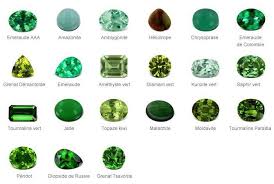 vert pierre précieuse