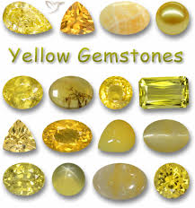 pierre précieuse jaune