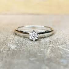solitaire bague or blanc