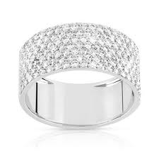 bague femme or blanc diamant