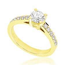 bague or jaune 18 carats