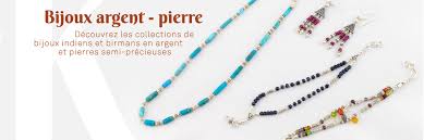 bijoux argent et pierres semi précieuses