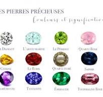 12 pierres précieuses
