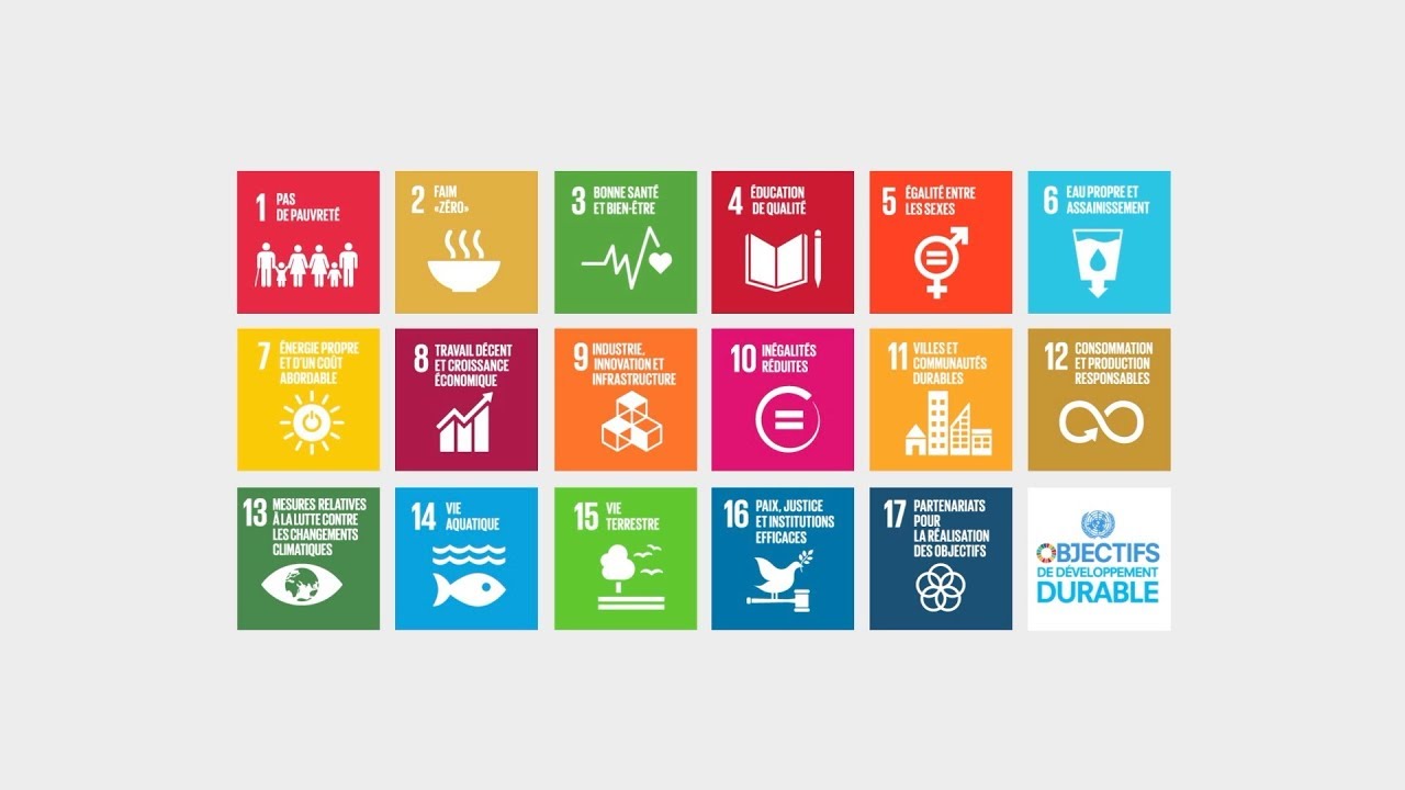 17 objectifs de developpement durable