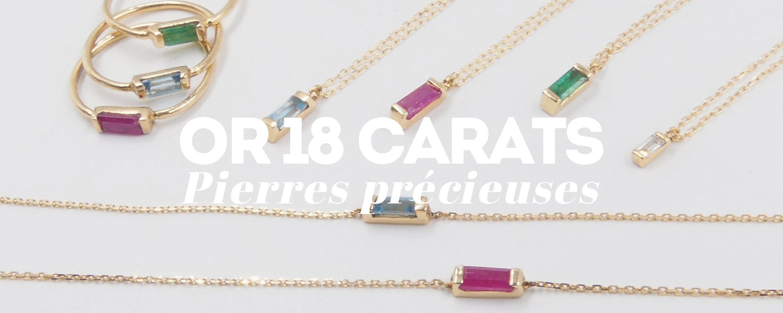 bijoux or et pierres précieuses