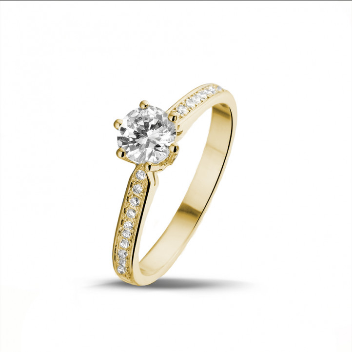 bague avec diamant or