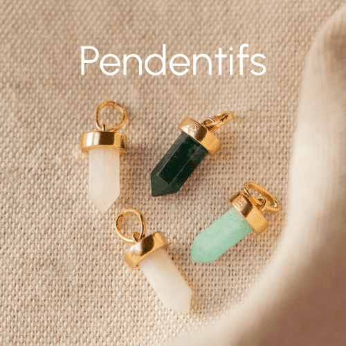pendentif pierre précieuse femme