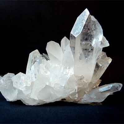pierre précieuse cristal de roche