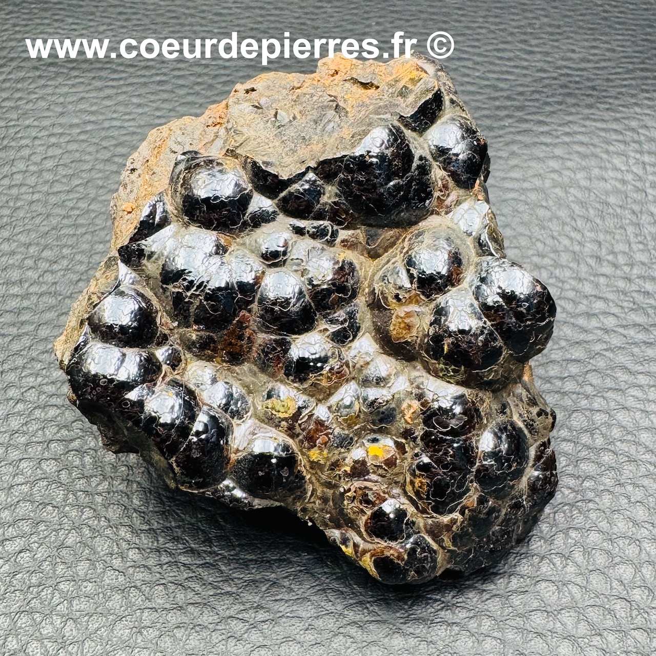 pierre précieuse hématite